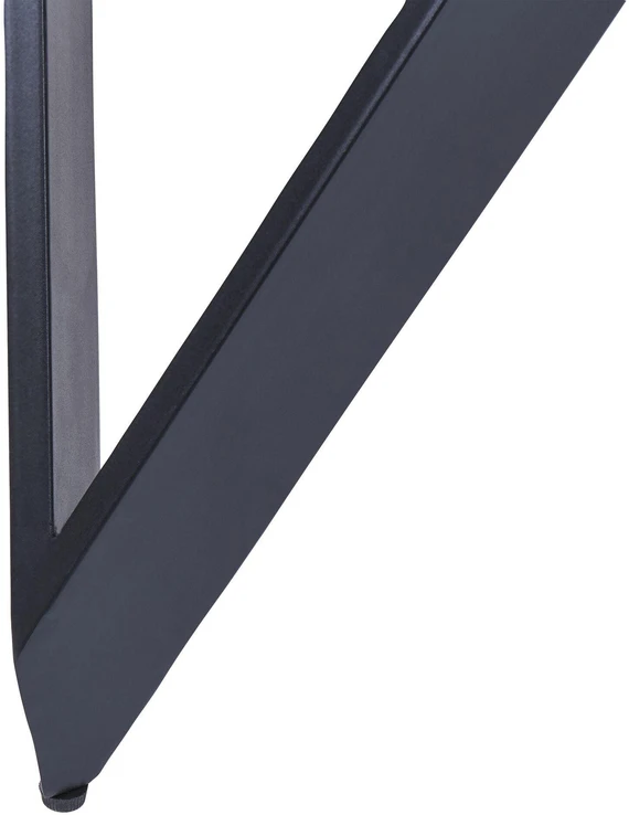 Beliani Valgomojo stalas OXHILL Juodas 120 cm