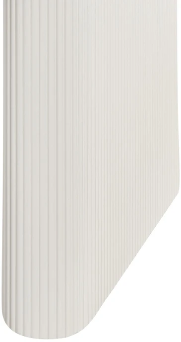 Beliani Valgomojo stalas PEERY baltas 198 cm 93 cm