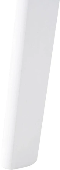 Beliani Valgomojo stalas ROXBY baltas 100 cm pušies mediena