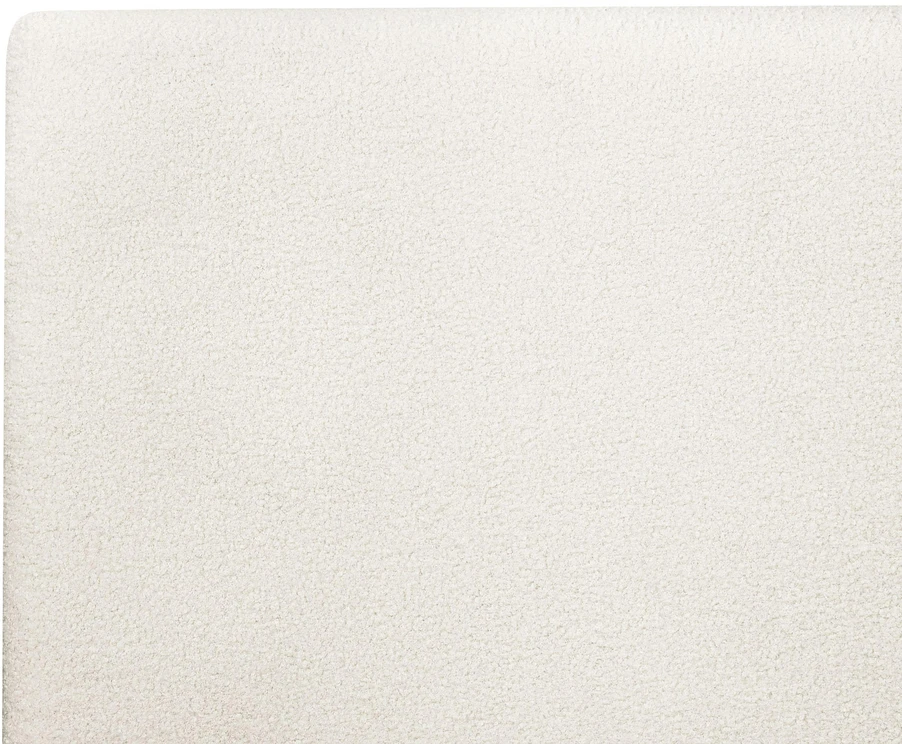 Beliani Vandeninė lova Boucle ZEN 180 x 200 cm tamsaus uosio spalvos