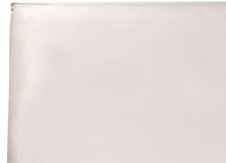 Beliani Vandeninė lova iš veliūro LAVAUR 180 x 200 cm Off-baltas