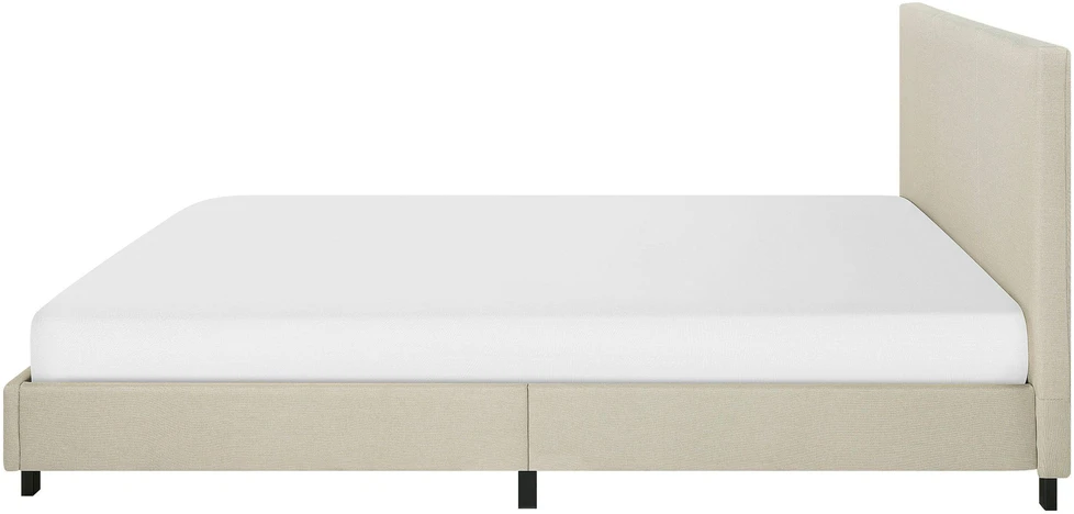 Beliani Vandens lova ALBI 180 x 200 cm smėlio spalvos