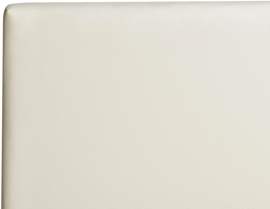 Beliani Vandens lova iš dirbtinės odos ZEN 160 x 200 cm balta