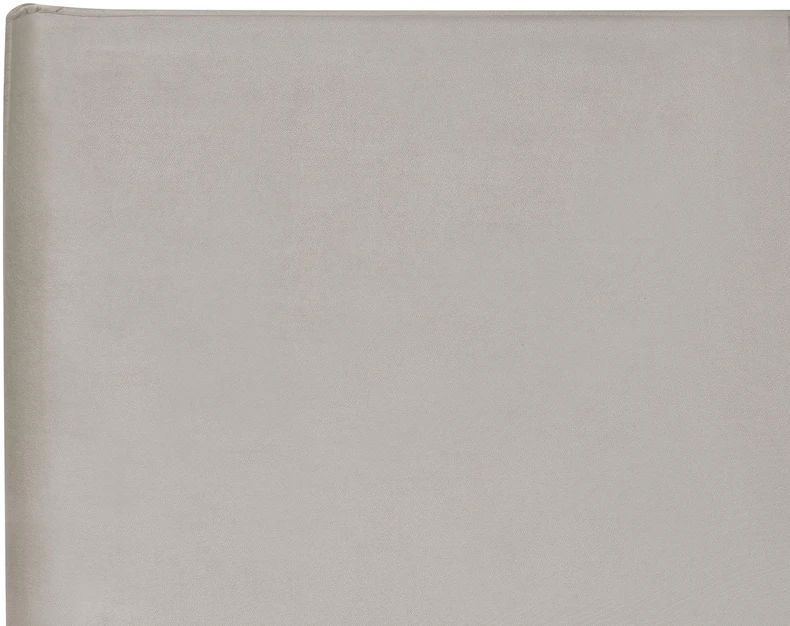Beliani Vandens lova LAVAUR, veliūras, 180 x 200 cm, smėlio ir pilkos spalvos