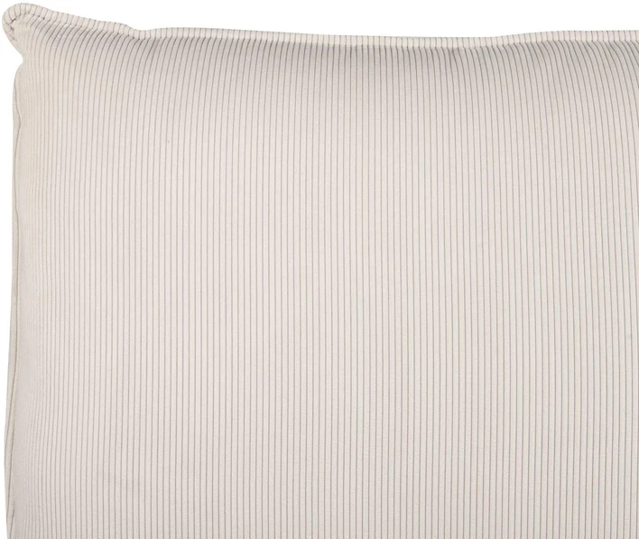 Beliani Vandens lova VINAY, velvetas, 160 x 200 cm, šviesiai smėlio spalvos