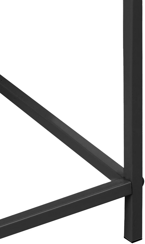 Beliani Vazonas ant kojelių TAPIEN metalinis 70 cm juodas