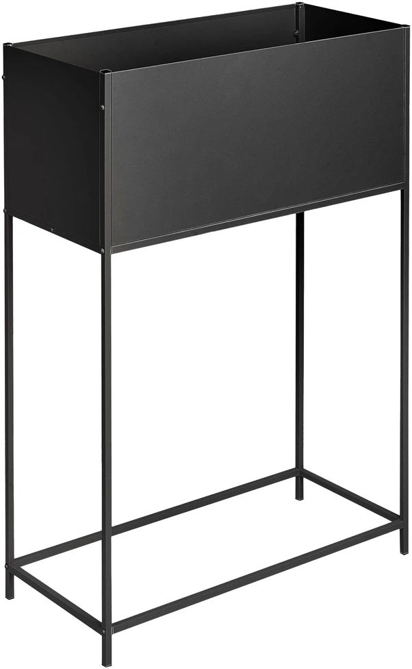 Beliani Vazonas ant kojelių TAPIEN metalinis 70 cm juodas