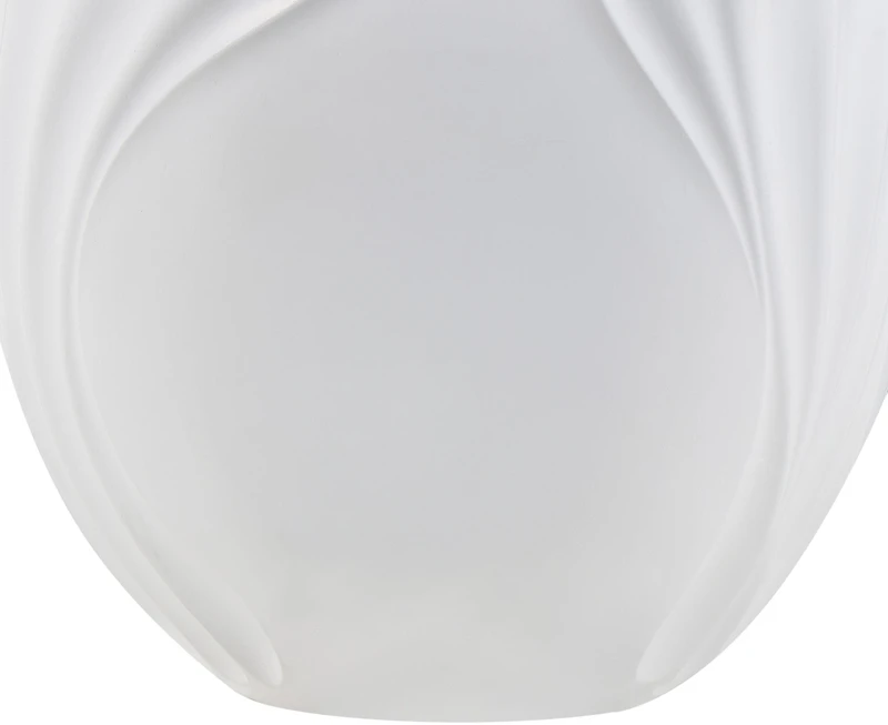 Beliani Vazonas ARPONE 44 cm baltas