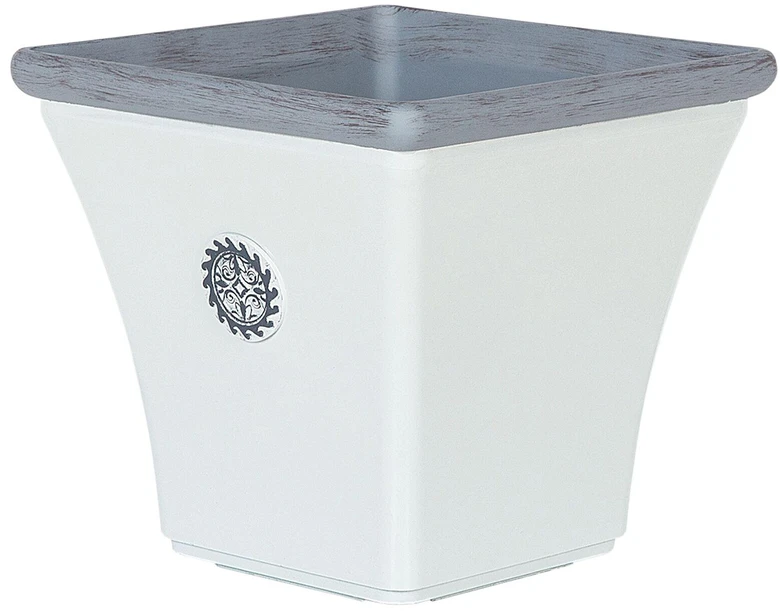 Beliani Vazonas ELATEIA 37 cm baltas