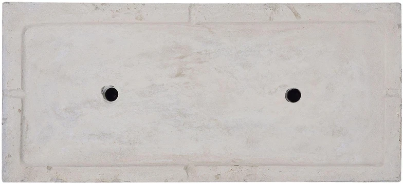 Beliani Vazonas MYRA 60 cm Baltas