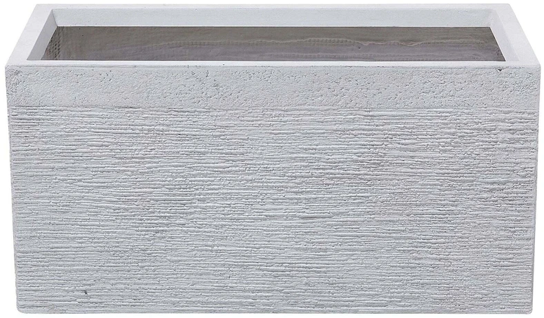 Beliani Vazonas MYRA 60 cm Baltas