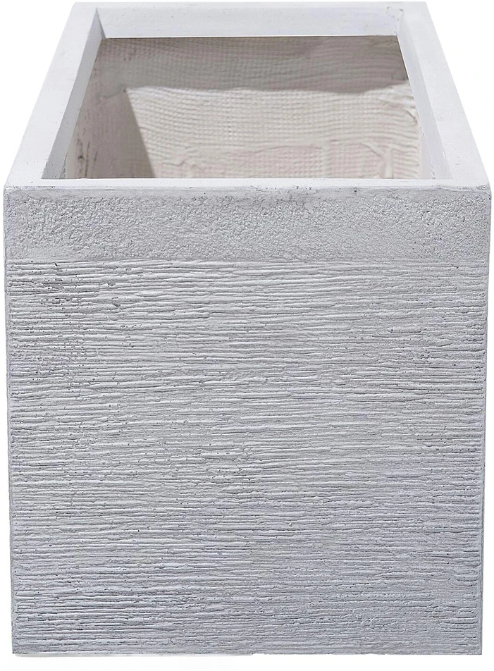 Beliani Vazonas MYRA 60 cm Baltas