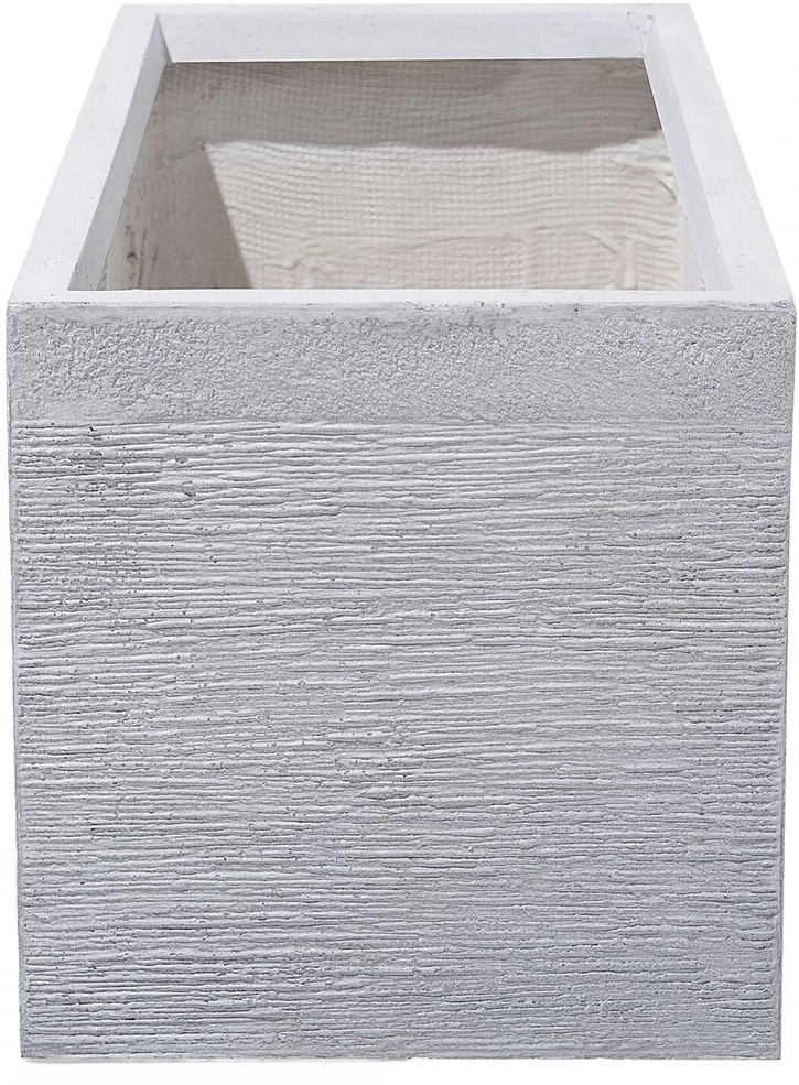 Beliani Vazonas MYRA 80 cm, baltas