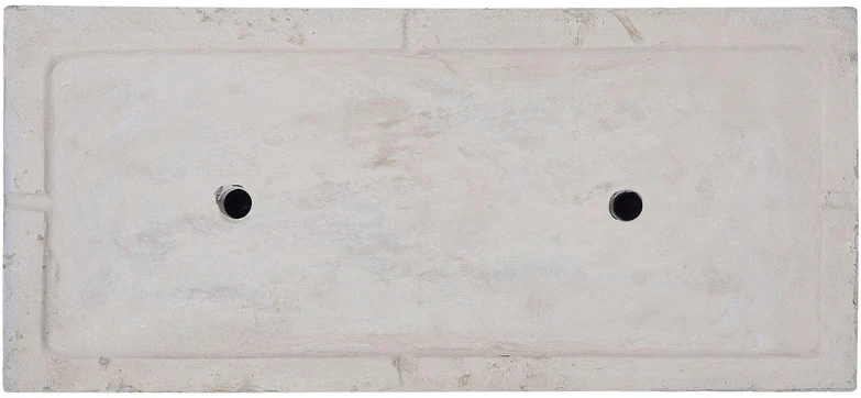 Beliani Vazonas MYRA 80 cm, baltas