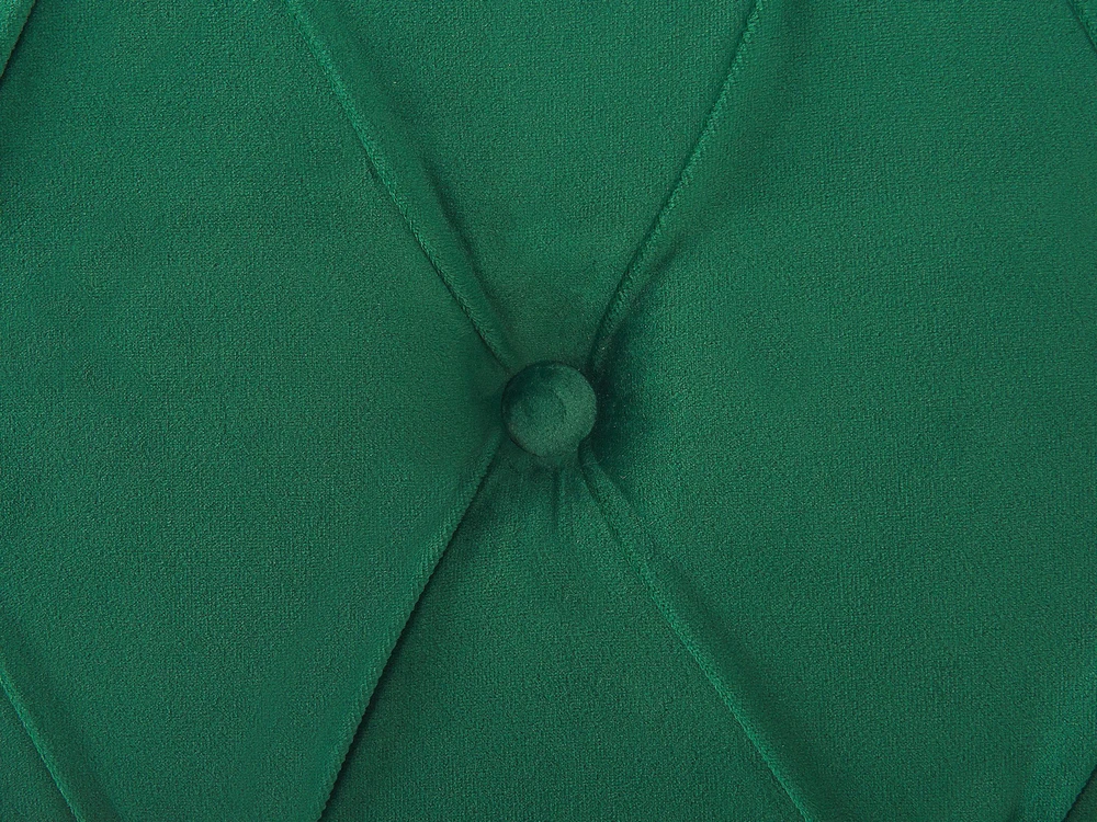 Beliani Veliūrinė lova AVALLON 160 x 200 cm smaragdinė