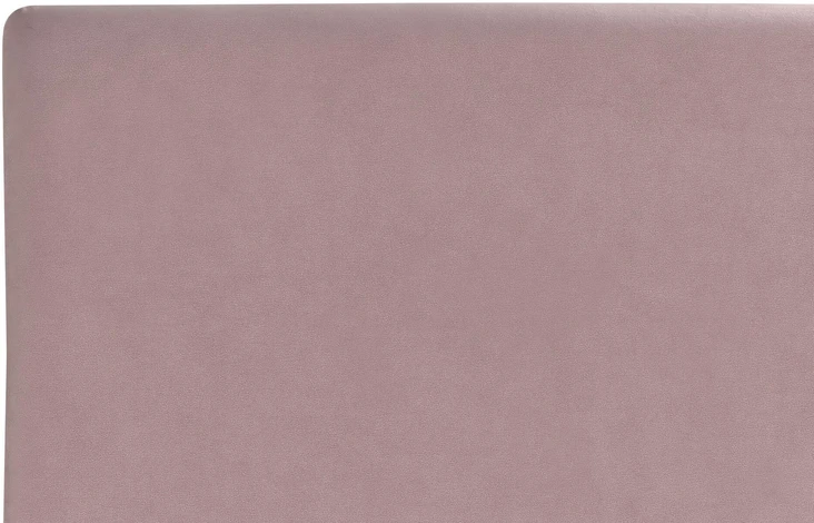 Beliani Veliūrinė lova FITOU 140 x 200 cm Rausva