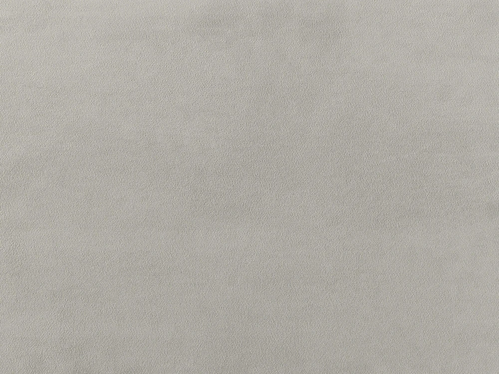 Beliani Velvetinė lova CHALEIX 140 x 200 cm Šviesiai pilka