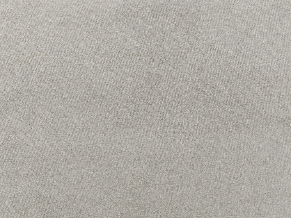 Beliani Velvetinė lova CHALEIX 180 x 200 cm šviesiai pilka
