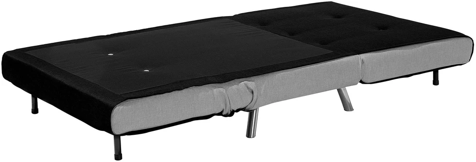Beliani Vienvietė išskleidžiama sofa FARRIS juoda
