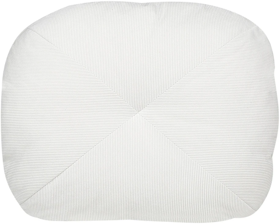 Beliani Vienvietė išskleidžiama sofa OLDEN, velvetas, kreminė balta