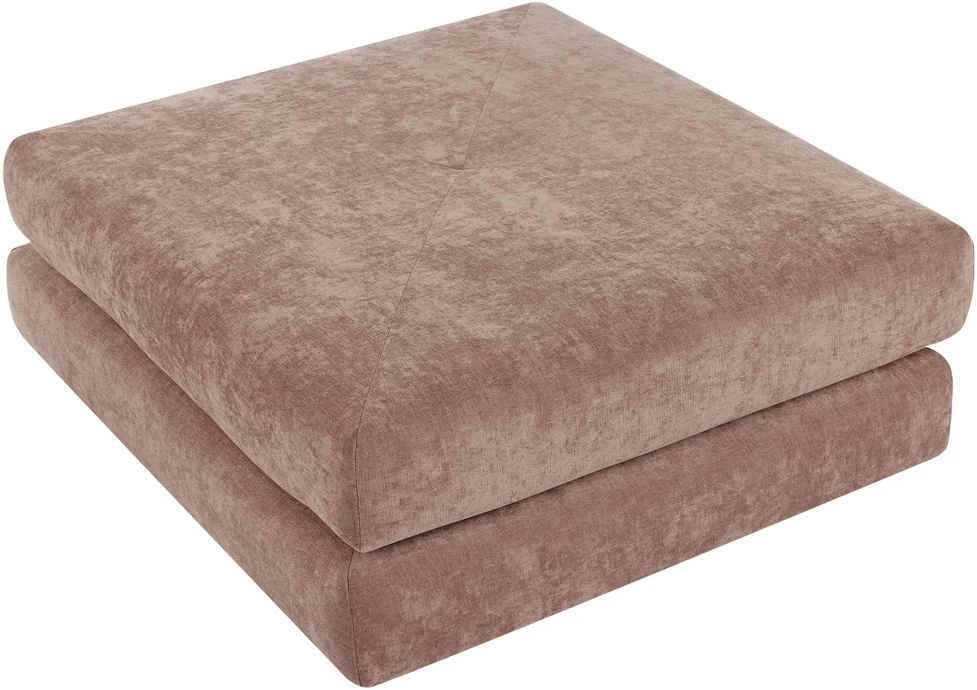 Beliani Vienvietė išskleidžiama sofa OLDEN, rudos spalvos šenilo audinys