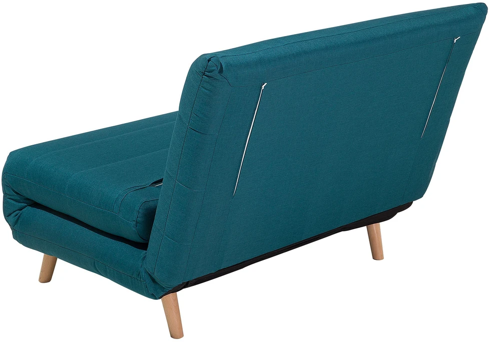 Beliani Vienvietė išskleidžiama sofa SETTEN, melsva