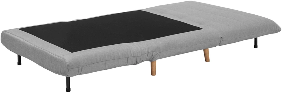 Beliani Vienvietė išskleidžiama sofa SETTEN, šviesiai pilka