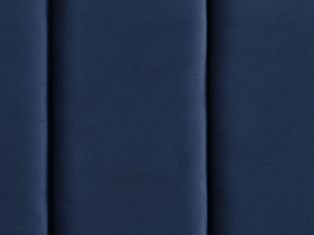 Beliani Viliurinė lova VILLETTE 160 x 200 cm tamsiai mėlyna