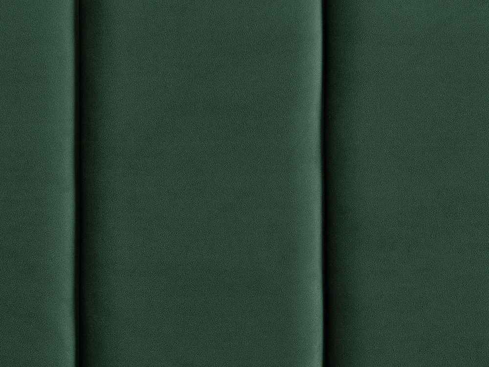 Beliani Viliurinė lova VILLETTE 180 x 200 cm tamsiai žalia