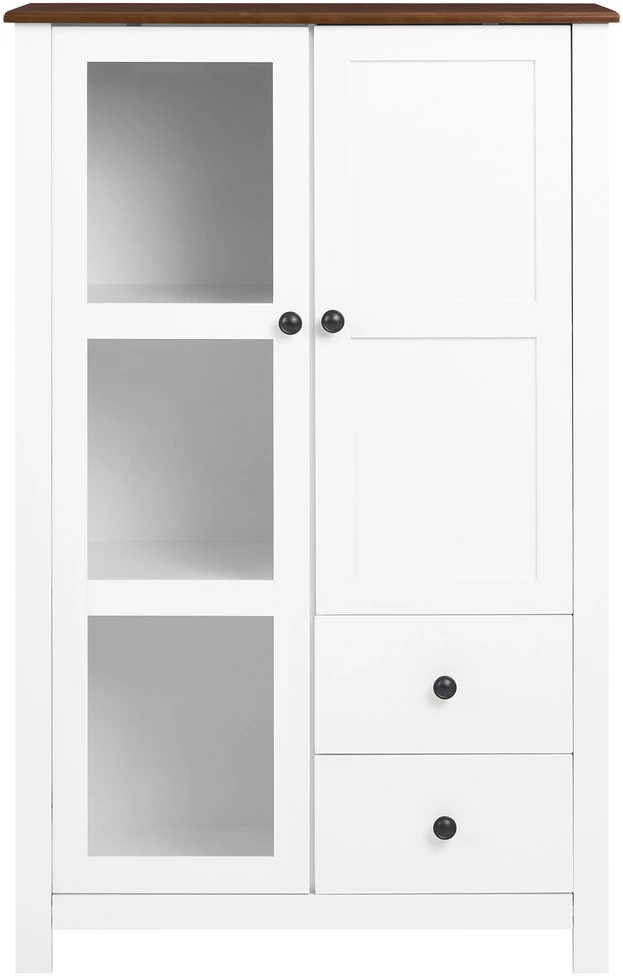 Beliani Vitrina PIMBA 80 cm Balta