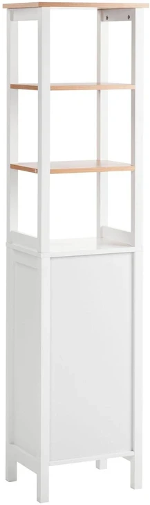 Beliani Vonios kambario spintelė ALAMOS 40 cm balta