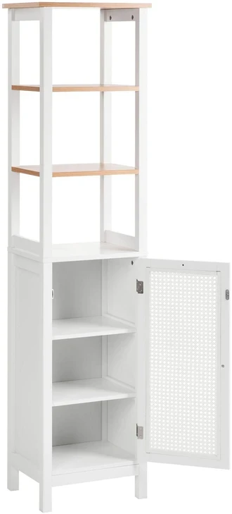 Beliani Vonios kambario spintelė ALAMOS 40 cm balta