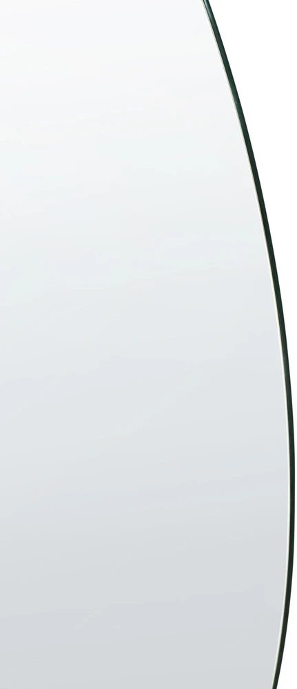 Beliani Vonios kambario veidrodis LED LUGNY 70 cm 90 cm sidabrinis