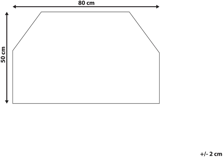 Beliani Wycieraczka SELATNA natūrali 50 x 80 cm šventinio rašto kokoso pluošto