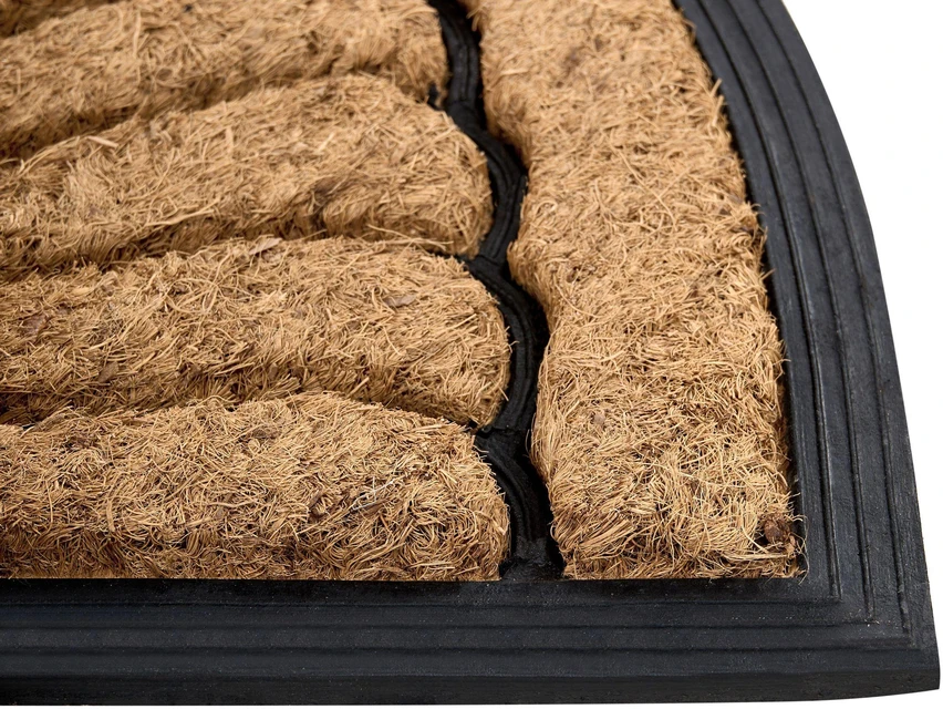 Beliani Wycierakė KORYAK natūralios spalvos 45 x 75 cm kokoso pluoštas