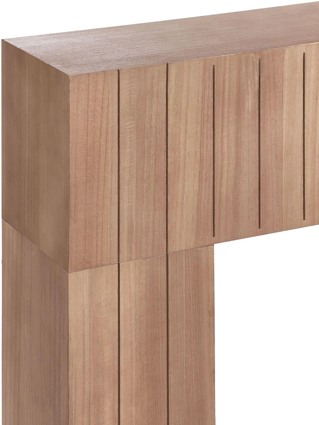 Beliani Židinio portalas BUNBURY šviesiai rudas