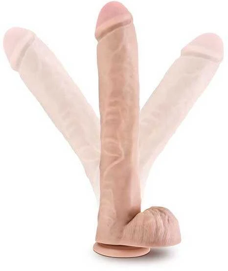 Blush Skaistalai AU NATUREL DADDY 14 INCH SENSA FEEL