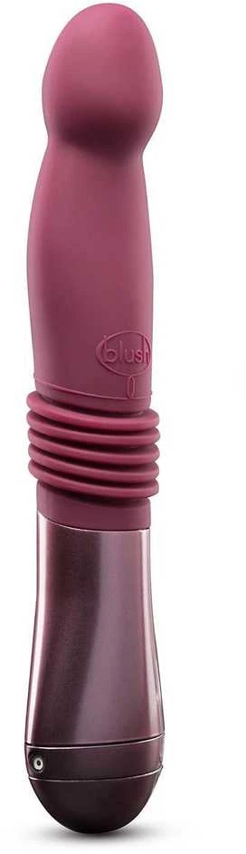 TEMPTASIA TRIXIE stumpiantis dildo vyno spalvos