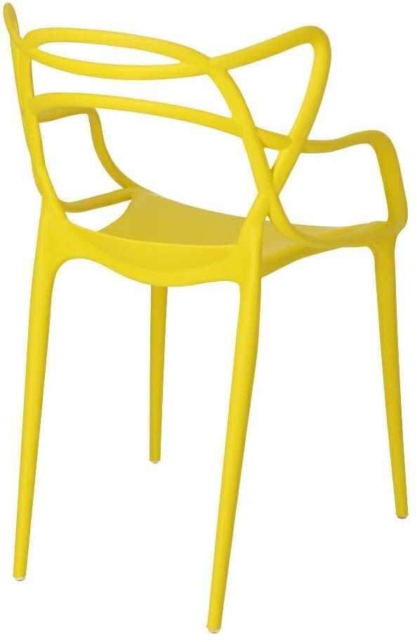 D2.Design Lexi kėdė geltona insp. Meistrė kėdė