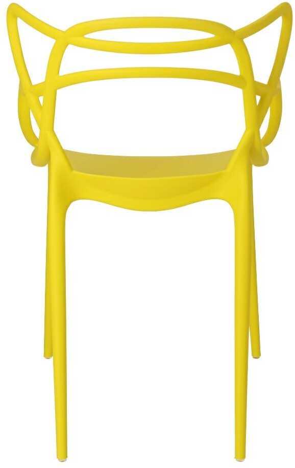 D2.Design Lexi kėdė geltona insp. Meistrė kėdė