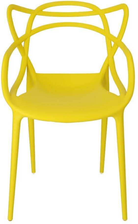 D2.Design Lexi kėdė geltona insp. Meistrė kėdė