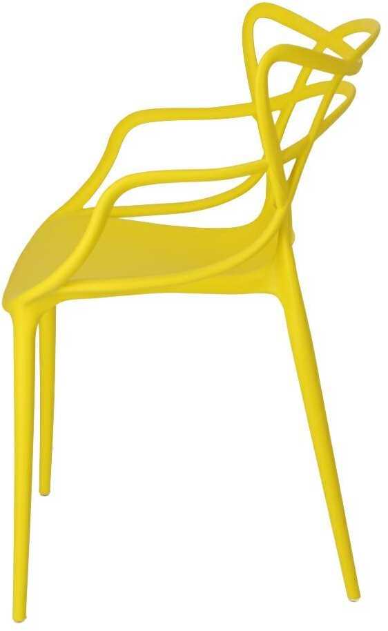 D2.Design Lexi kėdė geltona insp. Meistrė kėdė