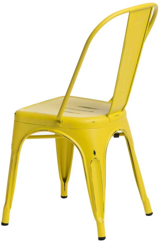 D2.Design D2 Design Krzesło Paris Antique geltona