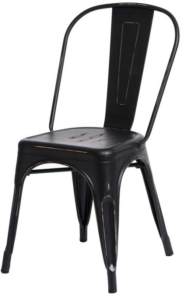D2.DESIGN Kėdė Paris Antique juoda