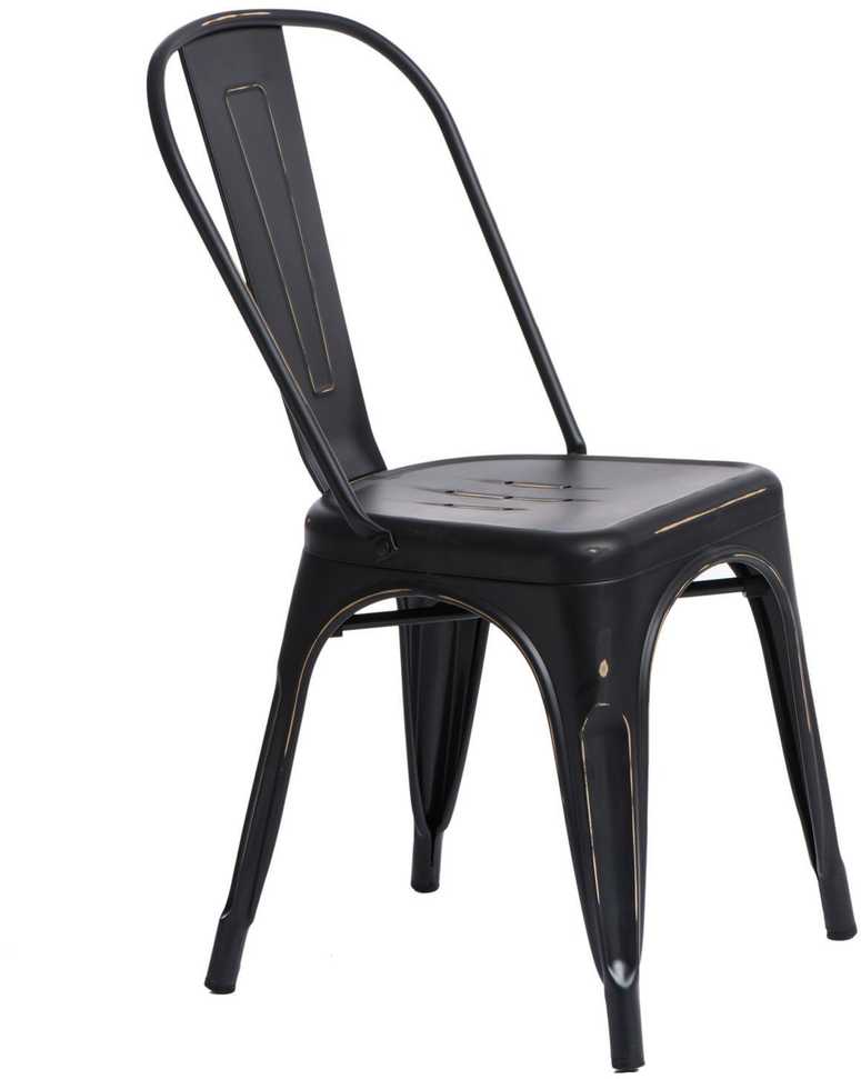 D2.DESIGN Kėdė Paris Antique juoda
