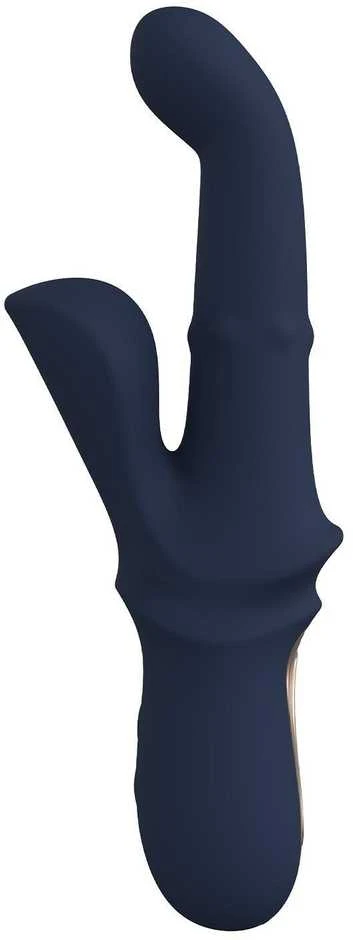 Dream Toys Dreamtoys DEIVĖS IRIS DUO VIBRATORIUS SU SLANKIOJANČIAIS KAROLIUKAIS