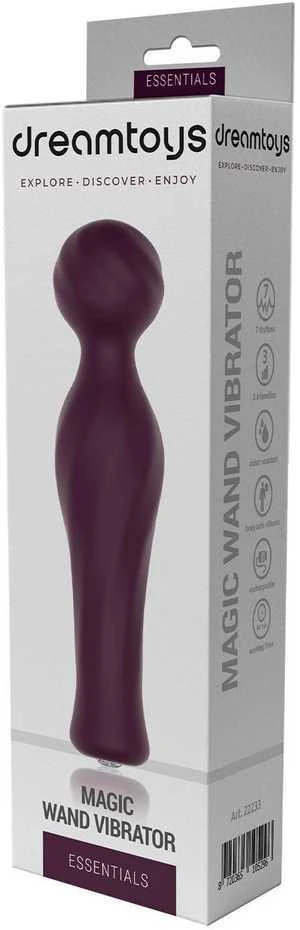 Dreamtoys ESSENTIALS MAGIC WAND VIBRUOJAMASIS ŽENKLAS
