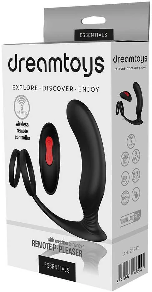 Dreamtoys P-Pleaser pakuotė su nuotolinio valdymo pulteliu