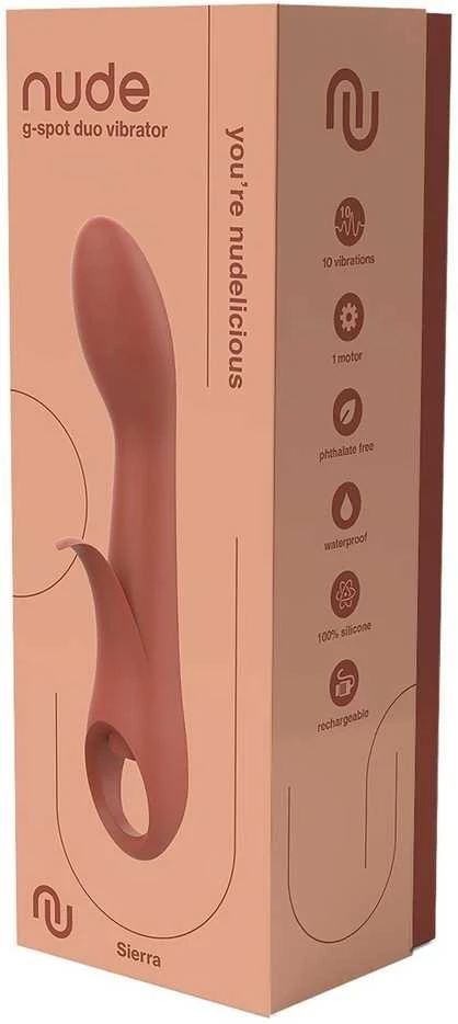 Dreamtoys NUDE SIERRA G-TAŠKOVIČIO DUO VIBRATORIUS