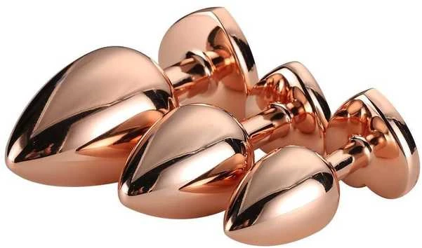 Dreamtoys Žėrintis meilės rožinio aukso kištukų rinkinys